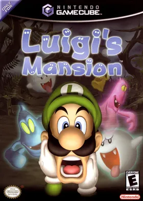 Luigi's Mansion box cover front